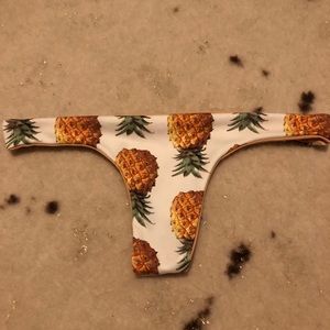 Pineapple bikini bottom